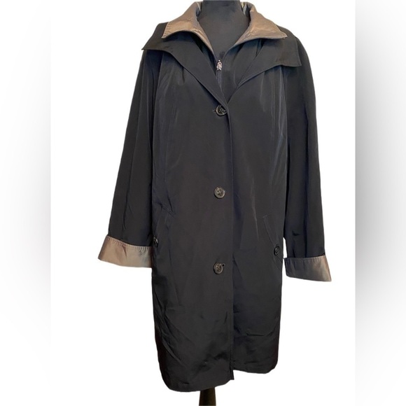 Gallery water resistant hooded rain jacket - Picture 5 of 8